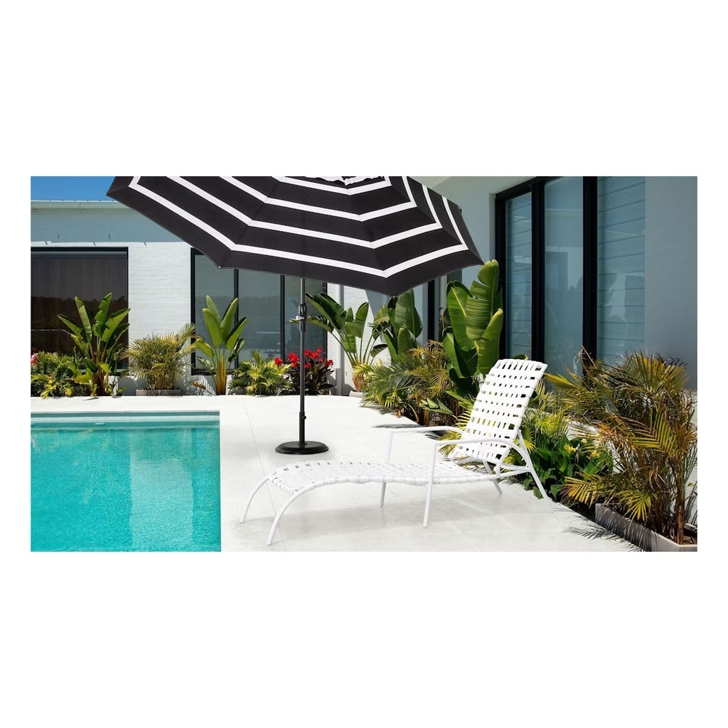 Squares Sunlounge White