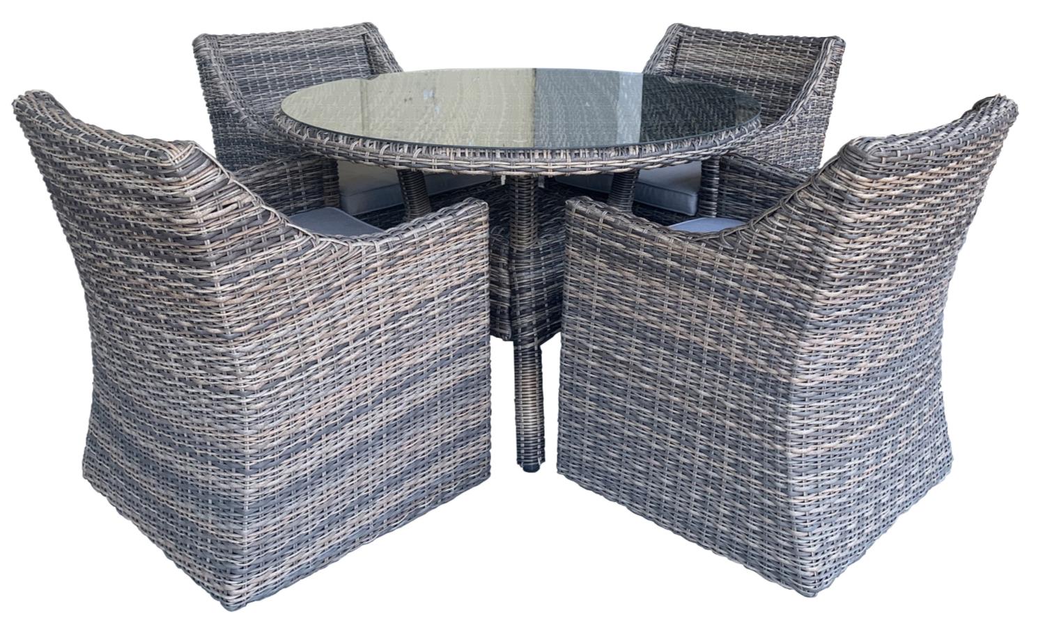 Andina 5PC Round Dining
