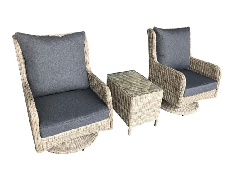 Austin 3PC Swivel Chat