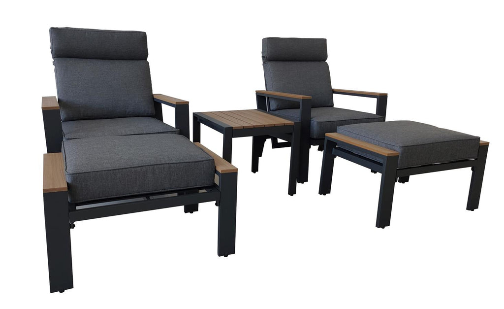 Boston 5PC Chat Graphite