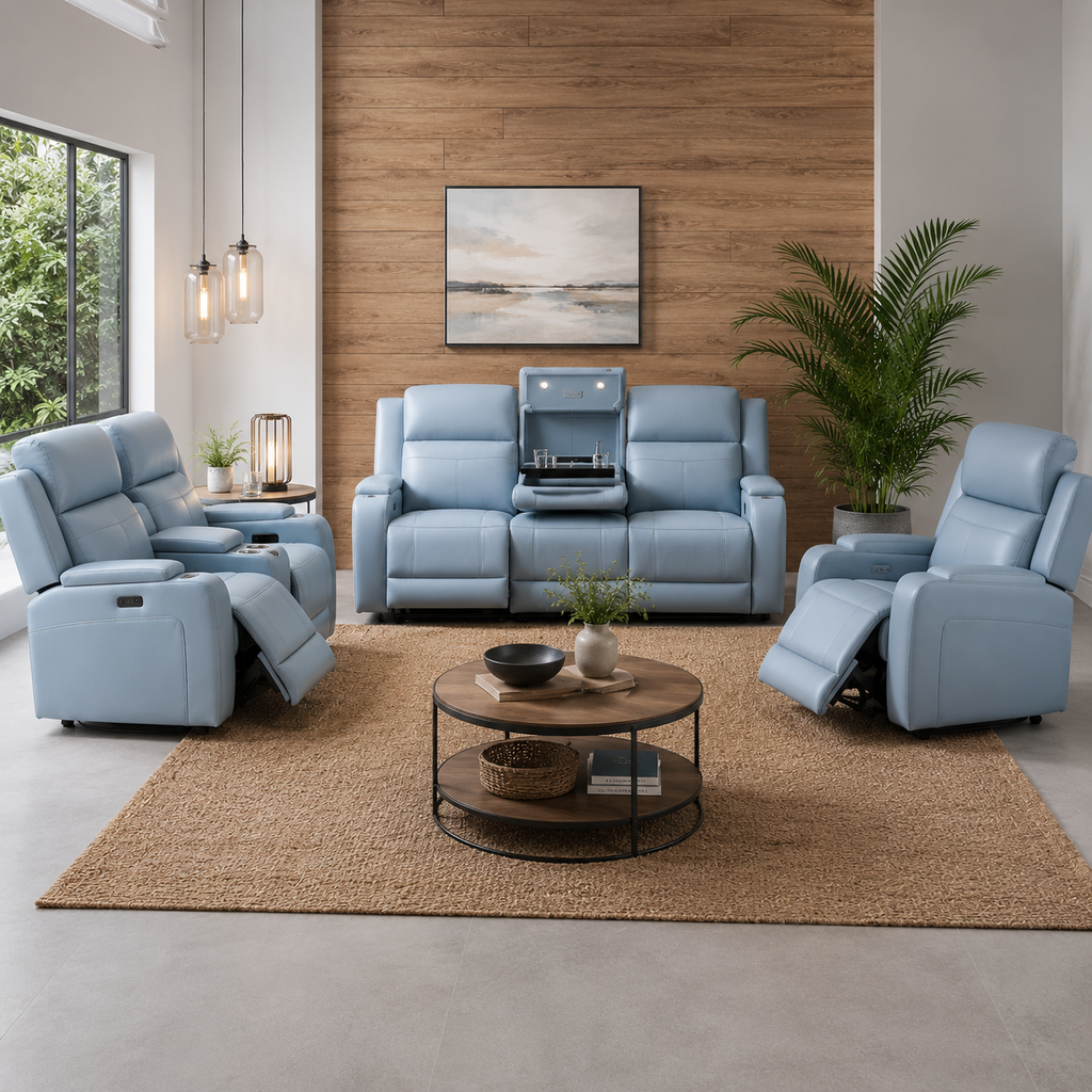 Kobe Leather Recliner Clearance