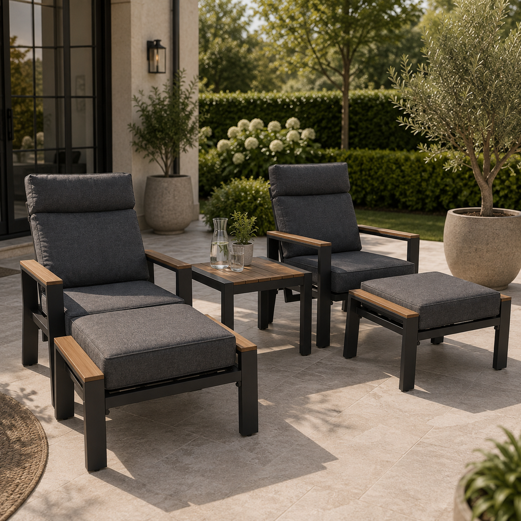 Boston 5PC Chat Graphite