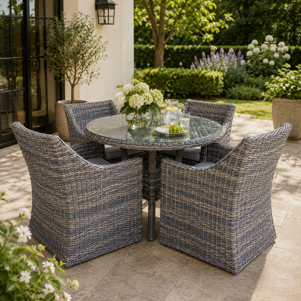 Andina 5PC Round Dining