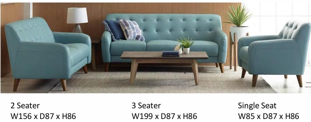 Paros Leather Sofa Clearance