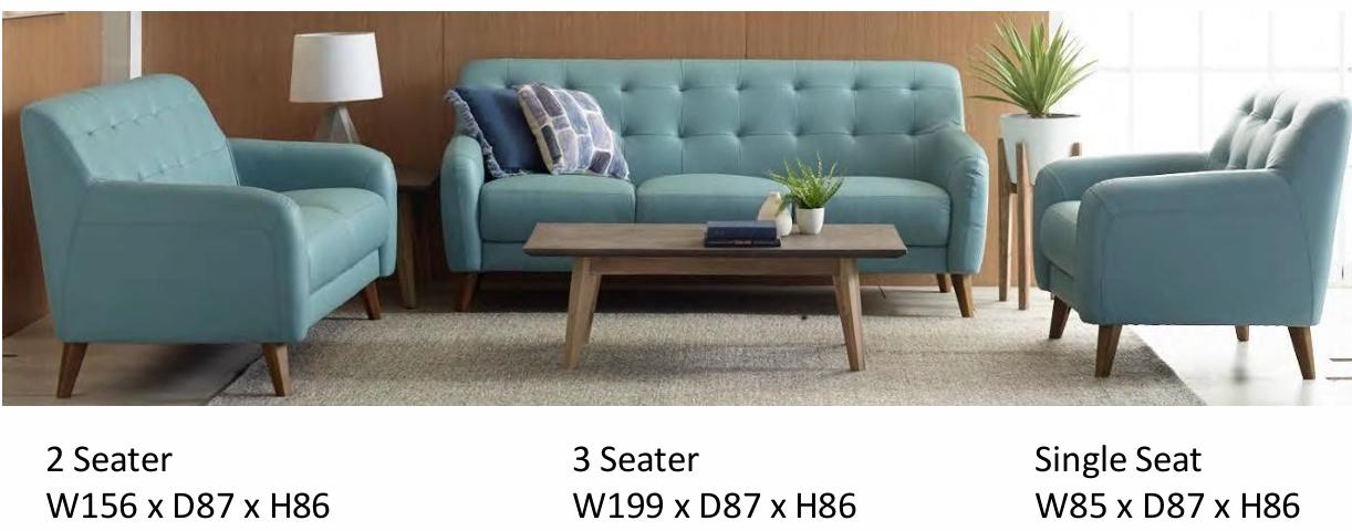 Paros Leather Sofa Clearance