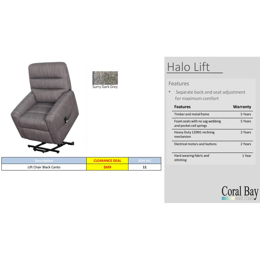 Halo Lift Chair Clearance